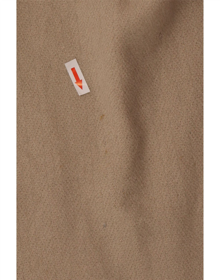 Vintage mujer manga larga cambio vestido EU 42 grande beige