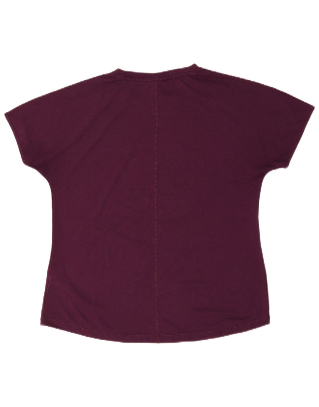 Puma Mujer Camiseta Gráfica Top UK 40 Grande Poliéster Púrpura