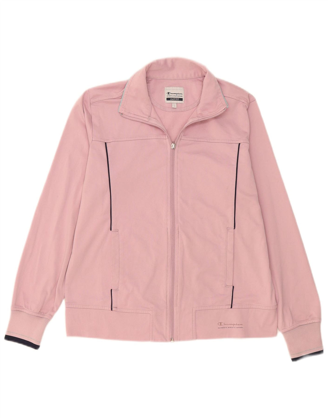 Champion Chaqueta de chándal extragrande de ajuste fácil para mujer UK 10 Small Pink