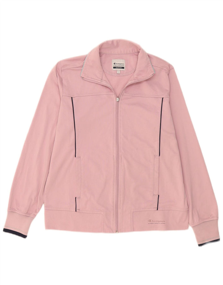 Champion Chaqueta de chándal extragrande de ajuste fácil para mujer UK 10 Small Pink