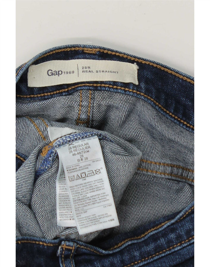 Vaqueros rectos Gap para hombre W28 L29 Algodón azul