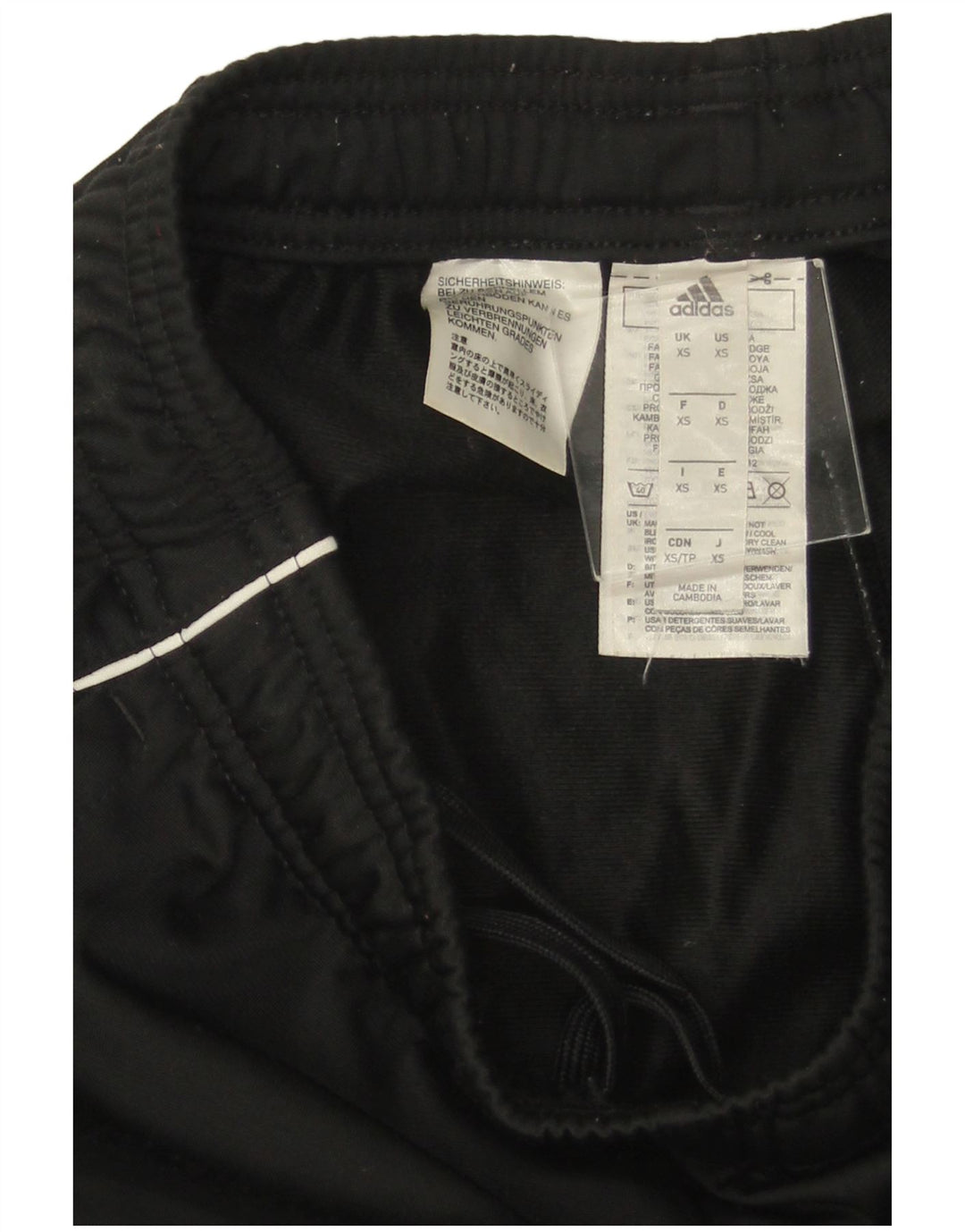 Pantalón de chándal ADIDAS Hombre Joggers XS Negro Poliéster