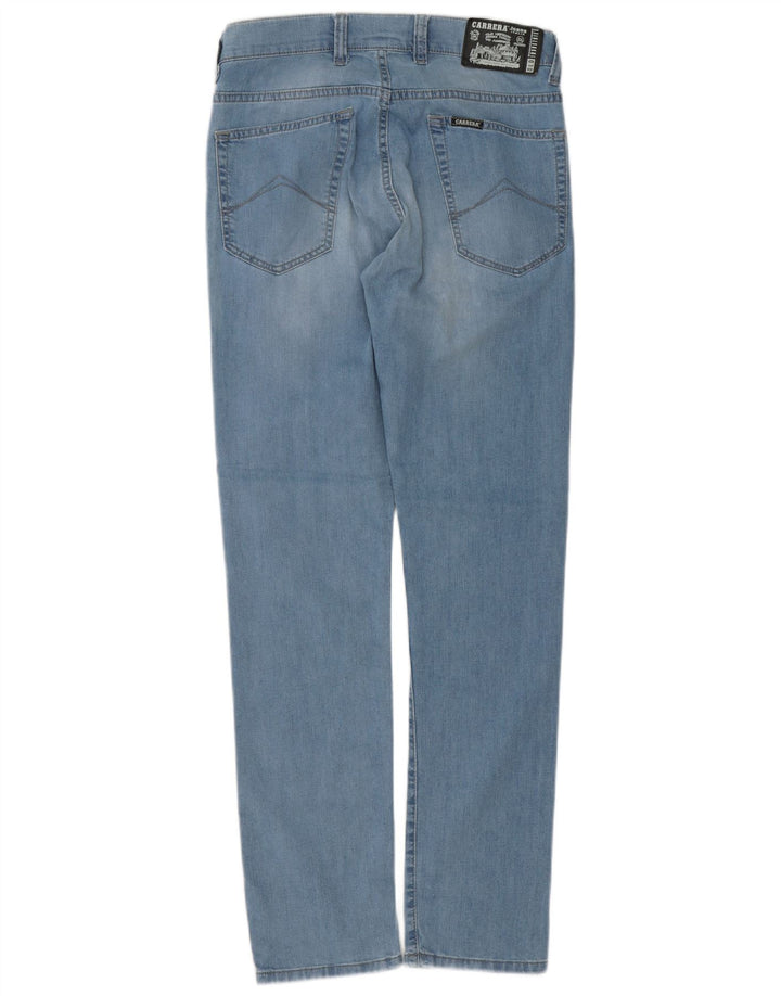 Carrera Mens 717 Slim Jeans IT 48 Medio W33 L32 Algodón Azul