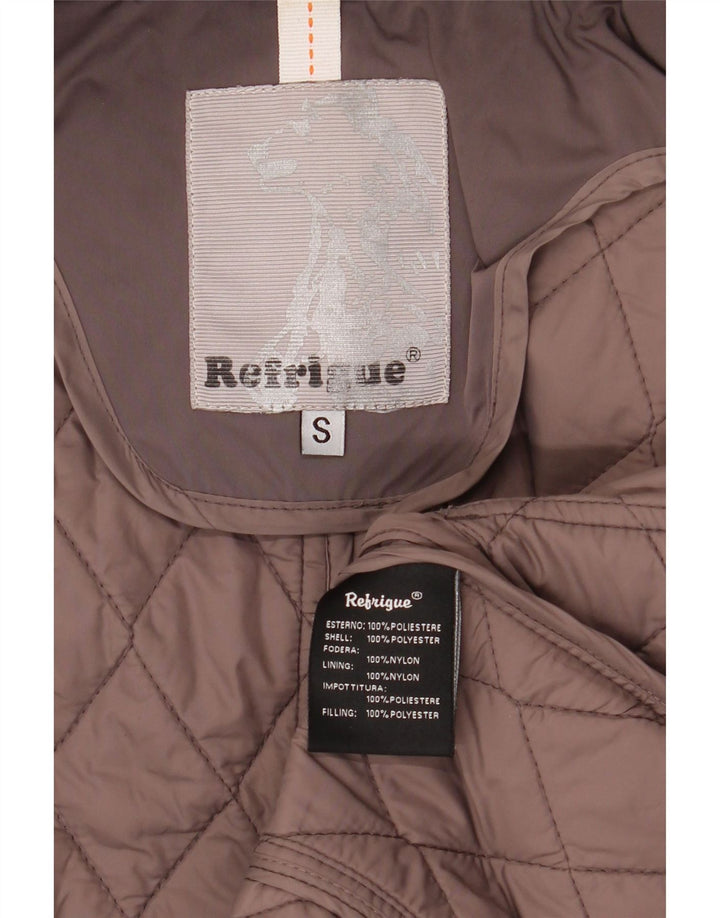 Refrigiwear Chaqueta acolchada para mujer UK 10 Small Grey Poliéster