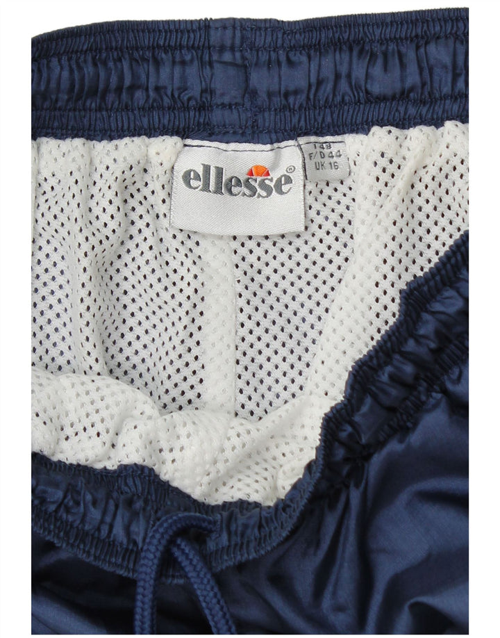 Ellesse Pantalones de chándal para mujer Joggers UK 46 Large Azul marino Poliéster