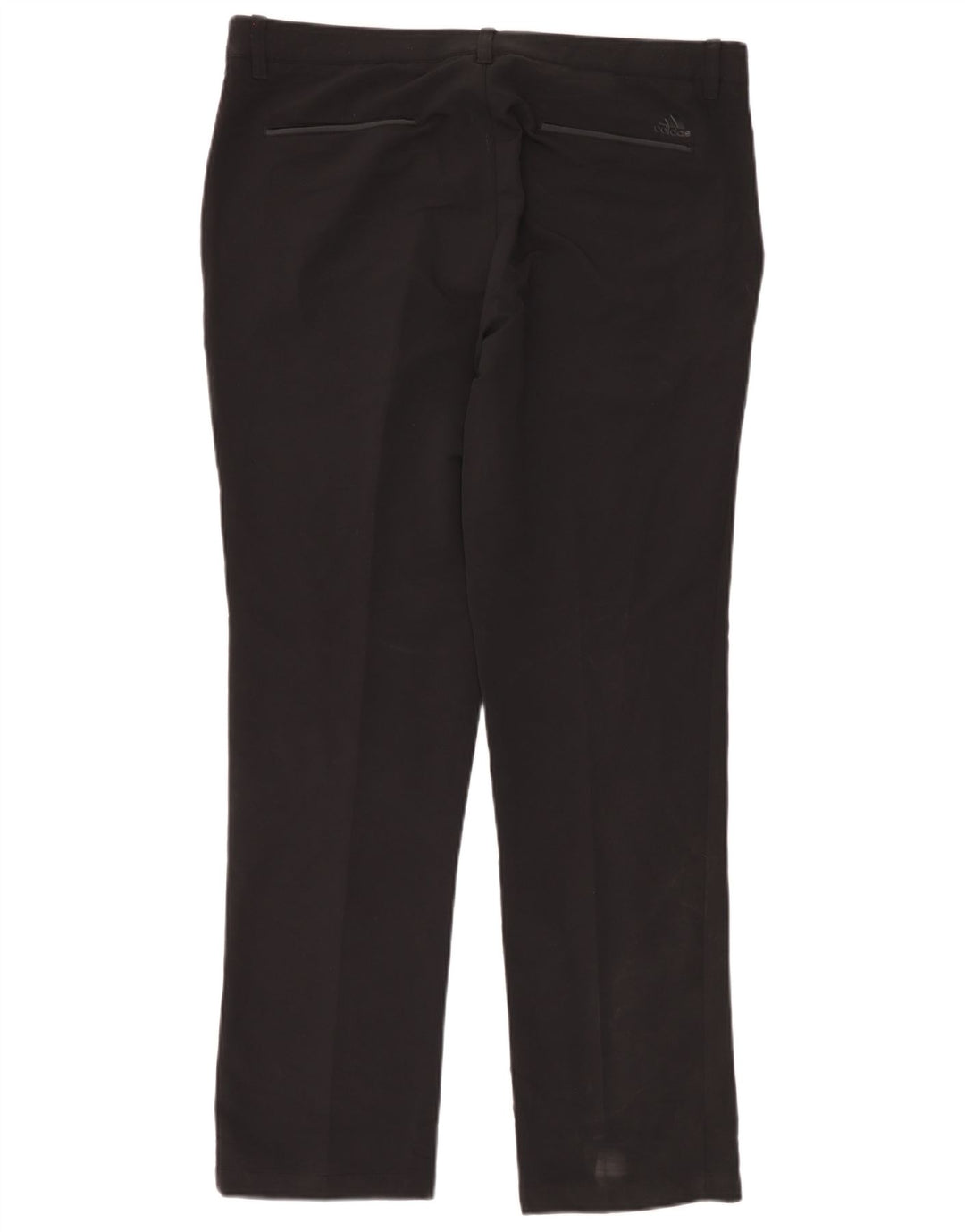 Pantalón chino recto Adidas para hombre W36 L32 Poliéster negro