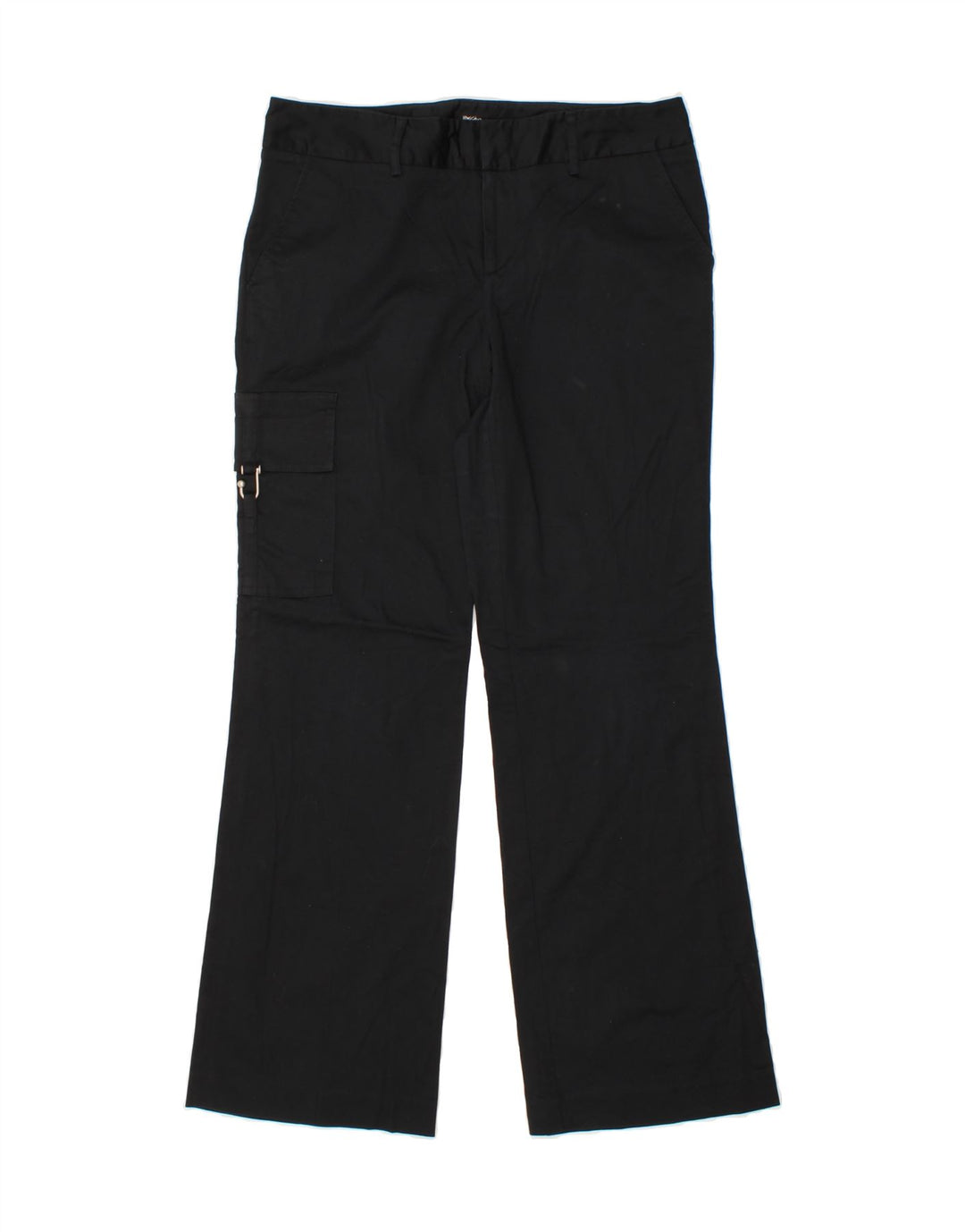 MOSSIMO Womens Straight Cargo Trousers US 8 Medium W30 L32 Black Cotton Vintage Mossimo and Second-Hand Mossimo from Messina Hembry 