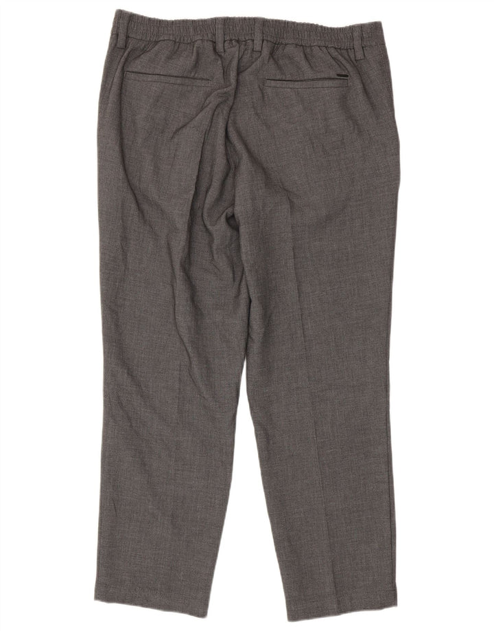 Pantalón chino recto Mac para hombre W38 L28 Poliéster gris
