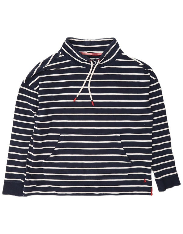 Joules - Sudadera para mujer, talla 40, talla grande, algodón a rayas, color azul marino