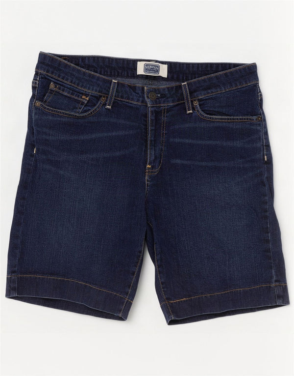 Levi's Pantalones cortos de mezclilla exclusivos para mujer US 12 Large W34 Azul marino Algodón