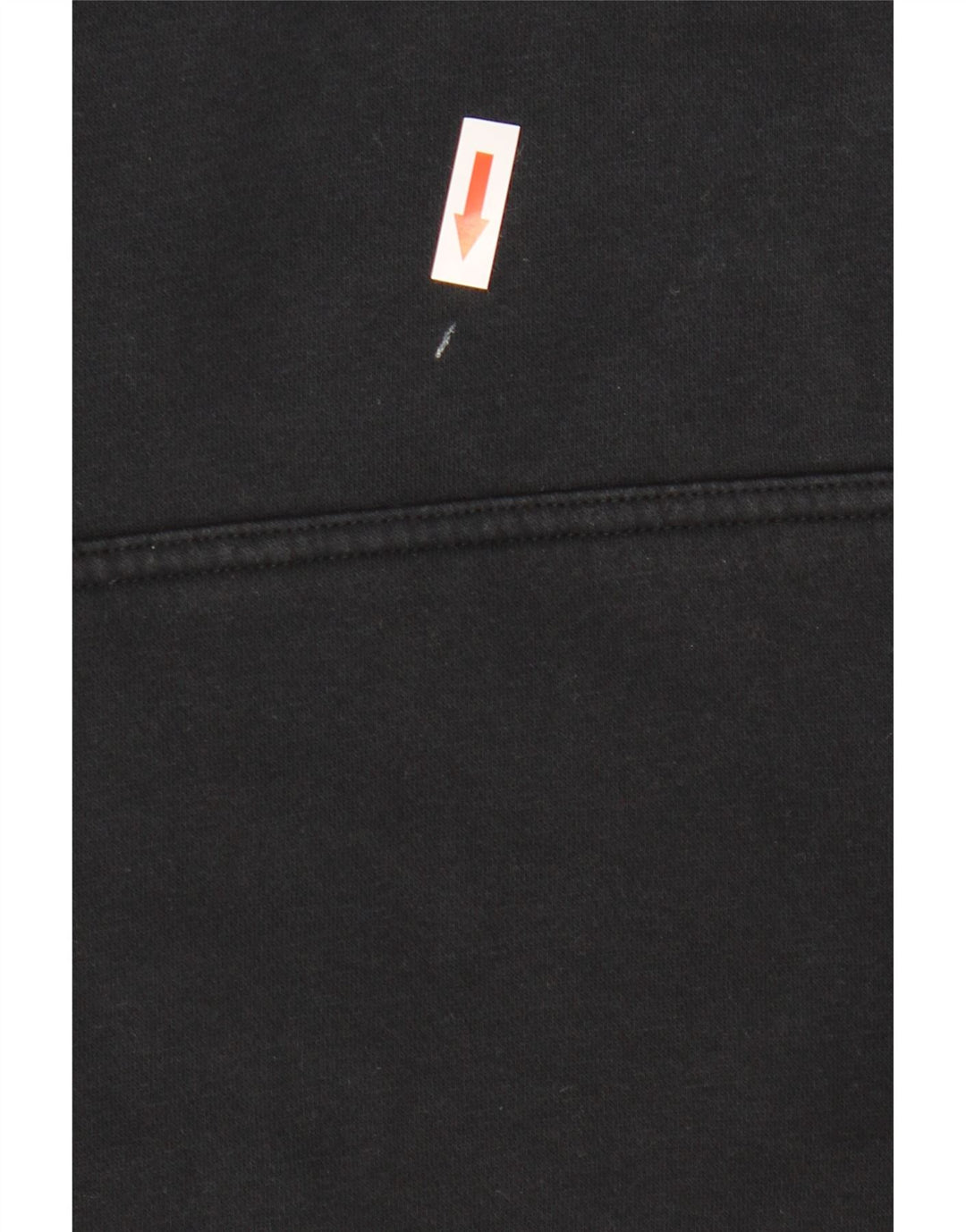 Nike Sudadera con capucha gráfica para hombre, jersey de algodón negro mediano