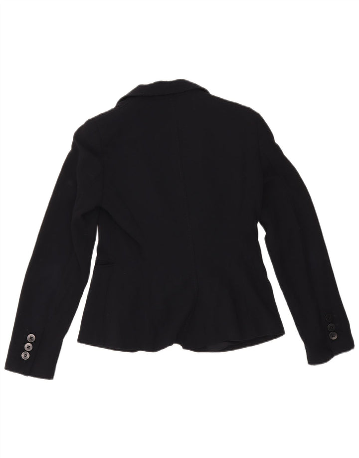 Emporio Armani Chaqueta Blazer de 2 Botones para Mujer UK 8 Small Azul Marino