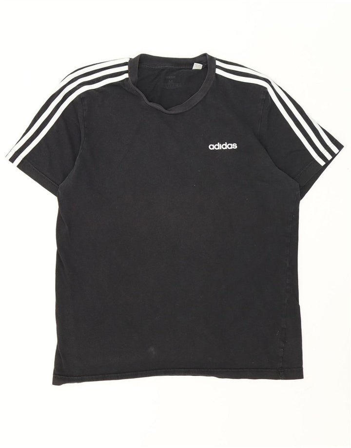 Camiseta Adidas Hombre Top Medium Negro Algodón