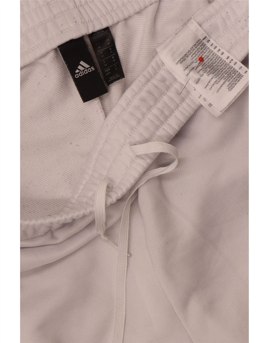 Adidas Hombre Aeroready Pantalones De Chándal Mediano Blanco Poliéster