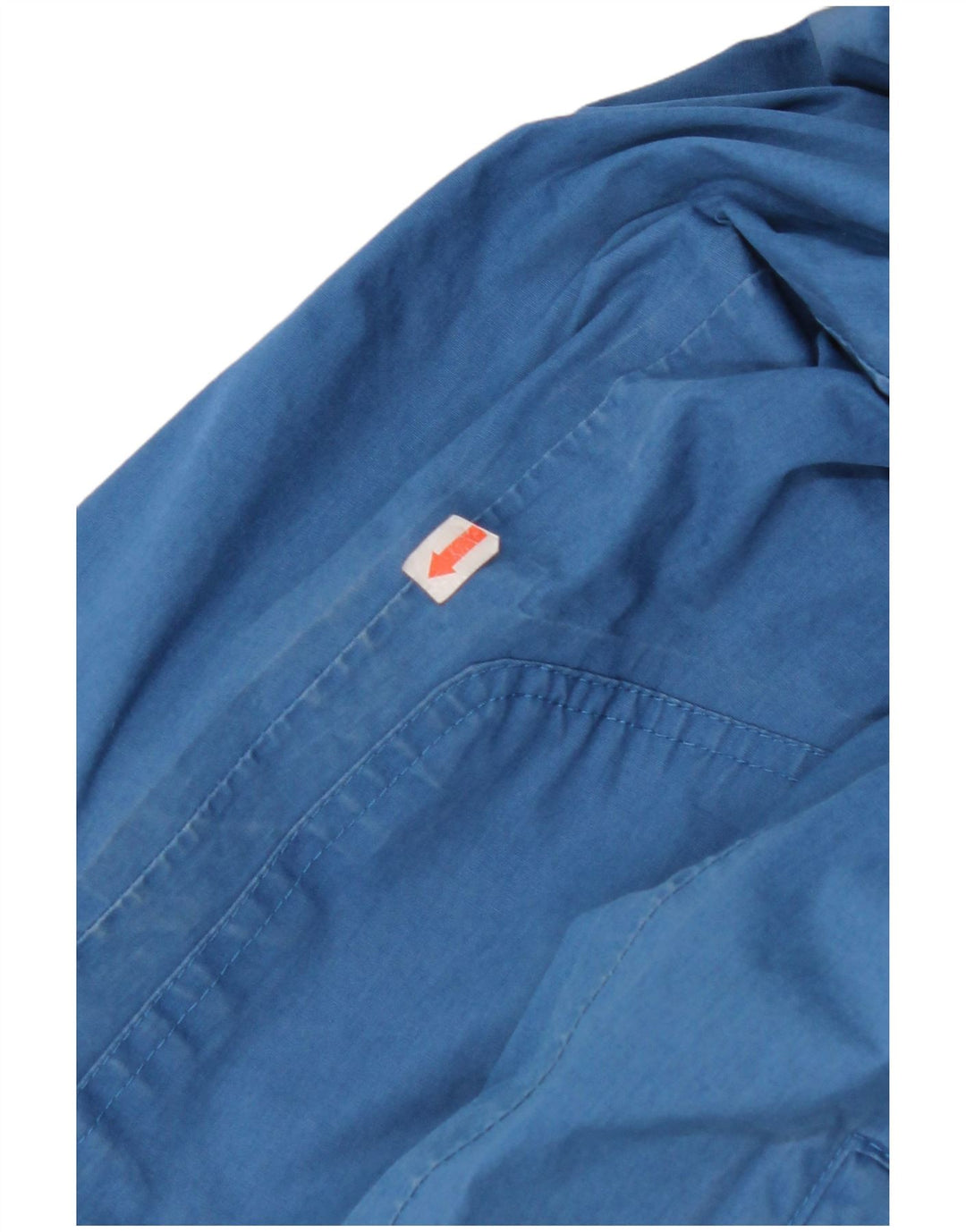 TIMBERLAND Chaqueta cortavientos con capucha para hombre UK 36 Small Azul Poliéster