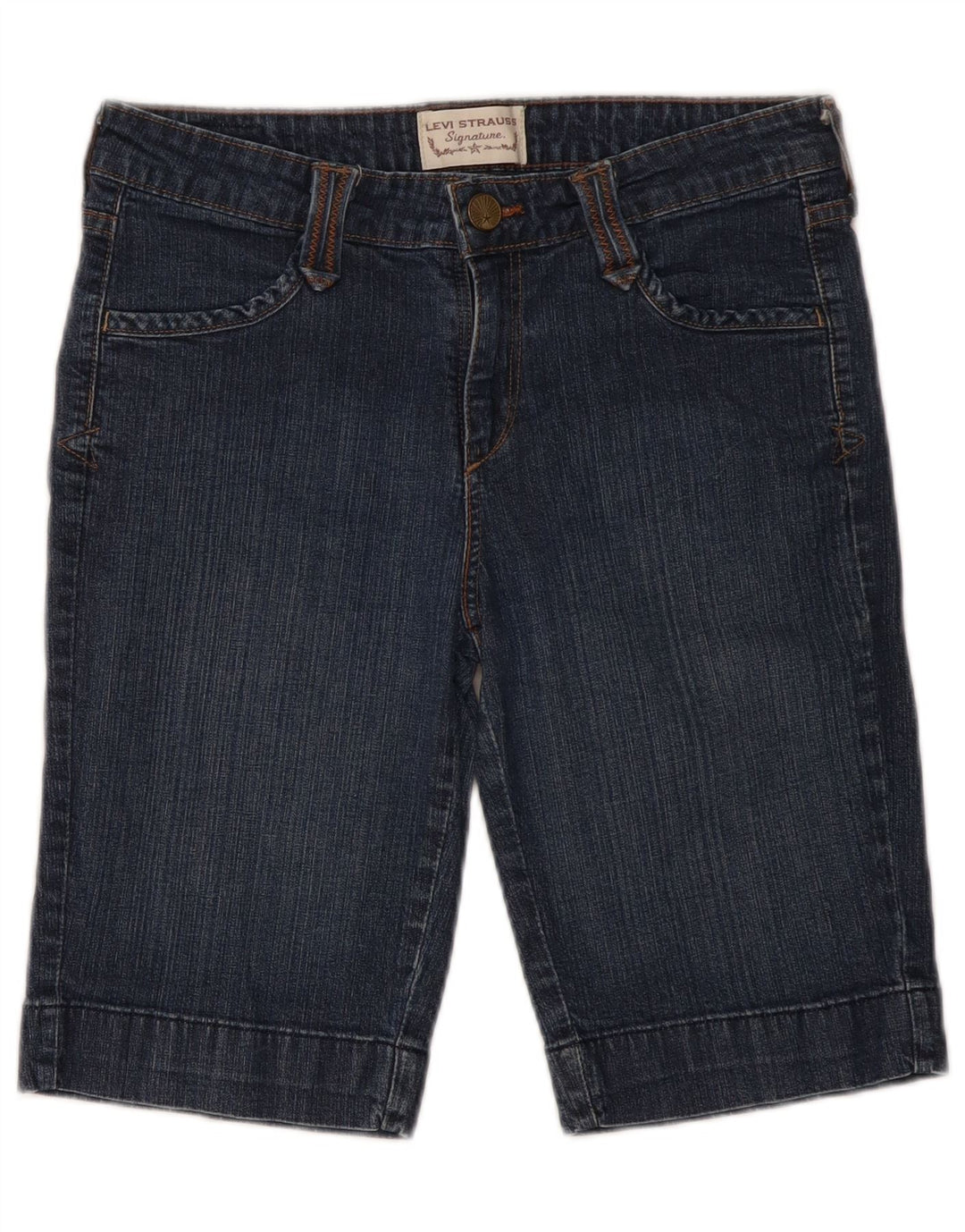 LEVI'S Pantalones cortos de mezclilla exclusivos para mujer W32 Azul grande