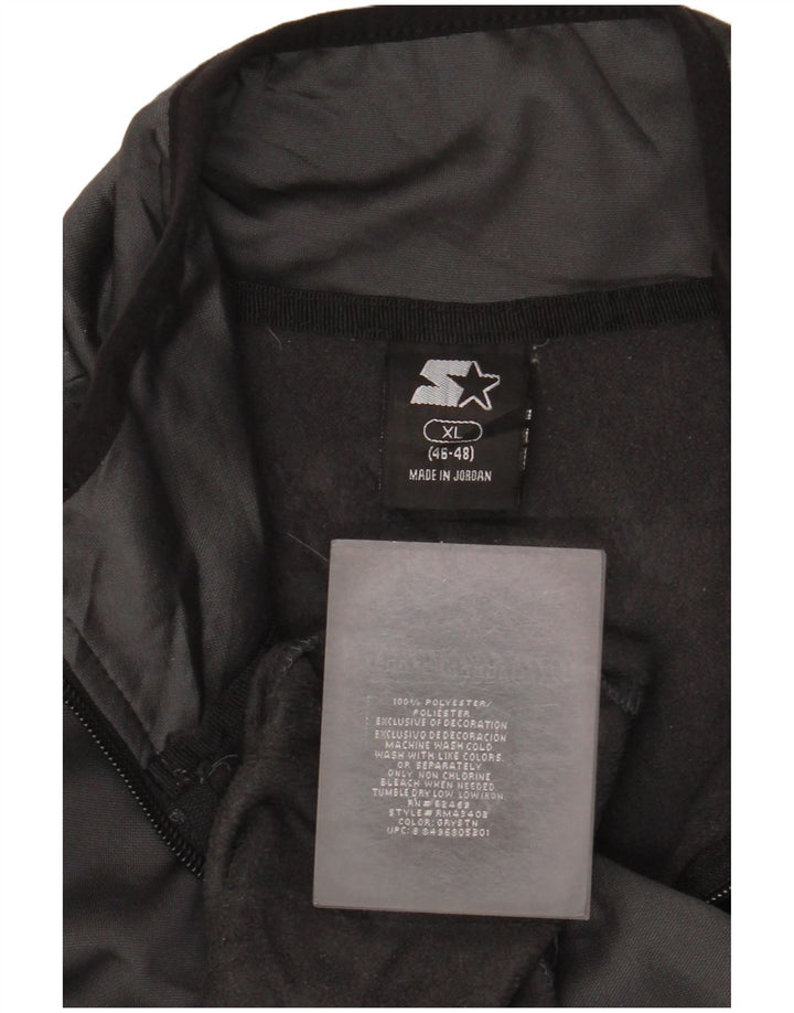 G-Star Hombre Zip Neck Jersey Chándal Top XL Poliéster Gris