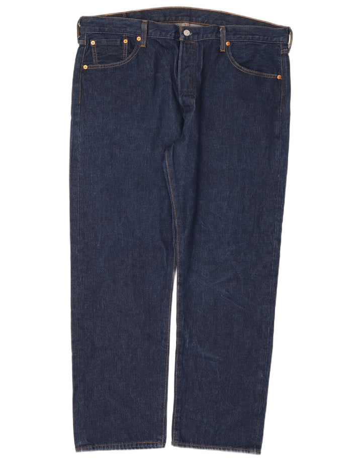 Levi's Hombre 501 Vaqueros Rectos W42 L32 Algodón Azul
