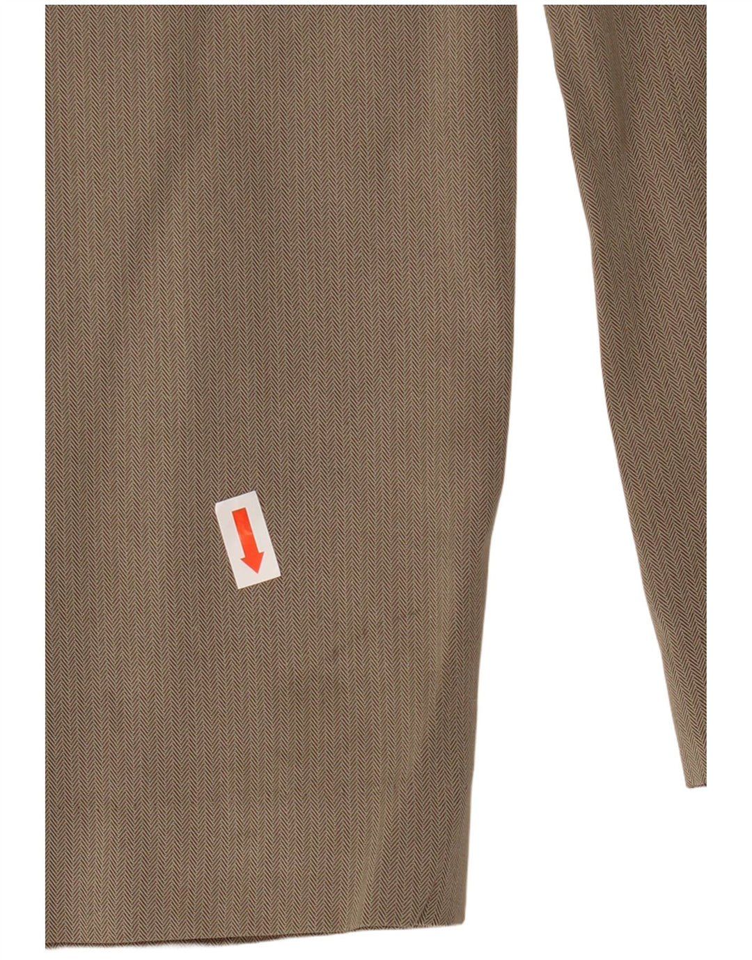 IZOD Pantalón chino recto para hombre W38 L32 Poliéster en espiga beige