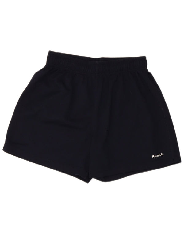 Reebok Mens Sport Shorts Small Azul Marino Poliéster