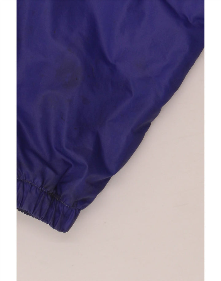 K-WAY Chaqueta cortavientos para hombre UK 38 Mediana Púrpura Colorblock Poliamida