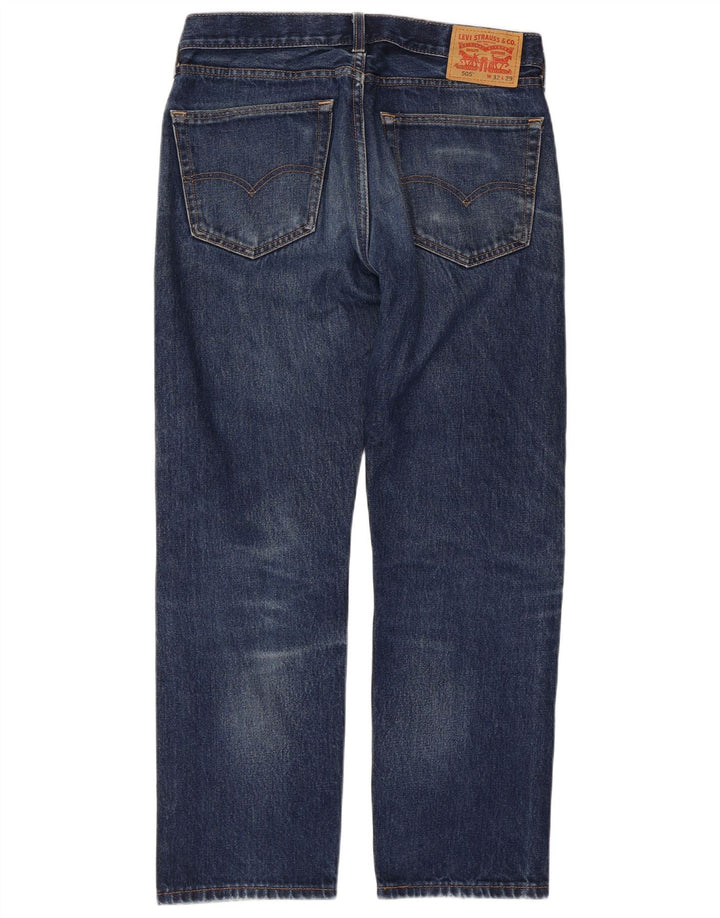 Levi's Jeans rectos 505 para hombre W32 L29 Algodón azul