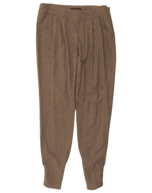 Pantalón Casual Mujer Trussardi Joggers W32 L30 Viscosa Marrón