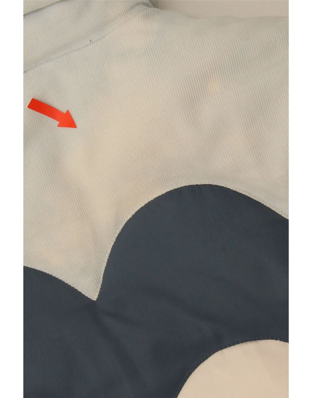 Levi's Chaqueta acolchada para mujer UK 6 XS Poliéster color block blanco