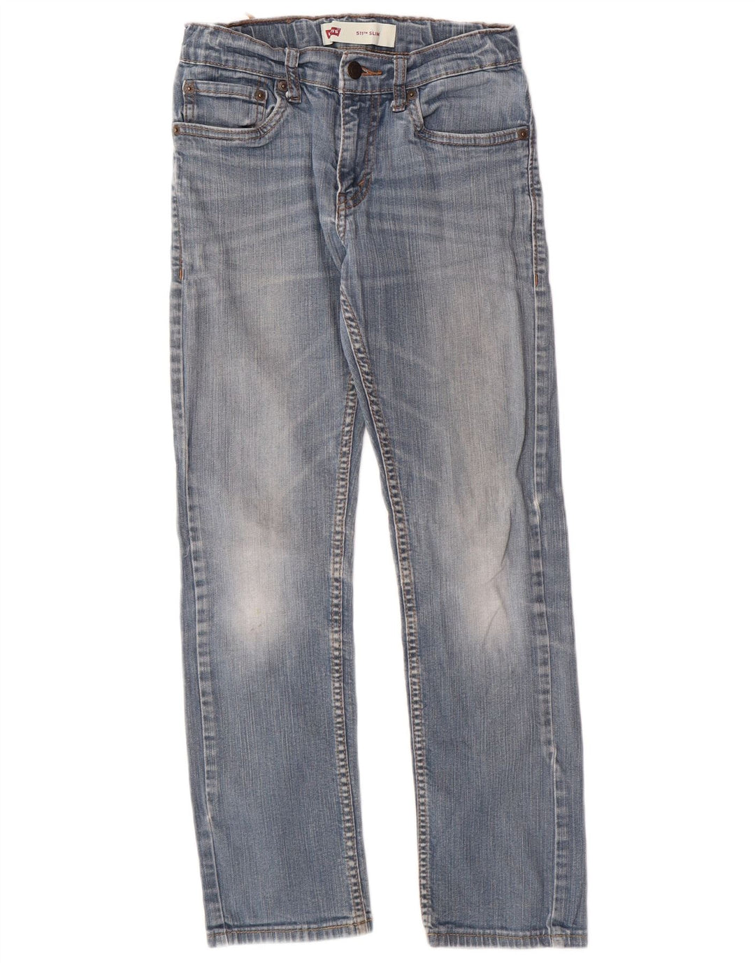 Levi's Boys 511 Slim Jeans 11-12 años W26 L26 Azul Algodón Clásico