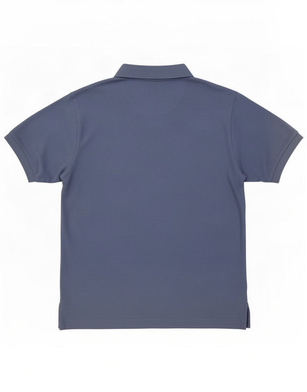 Polo Kappa Hombre Grande Azul Algodón