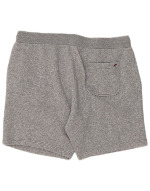 Tommy Hilfiger Shorts deportivos gráficos para hombre Algodón gris grande