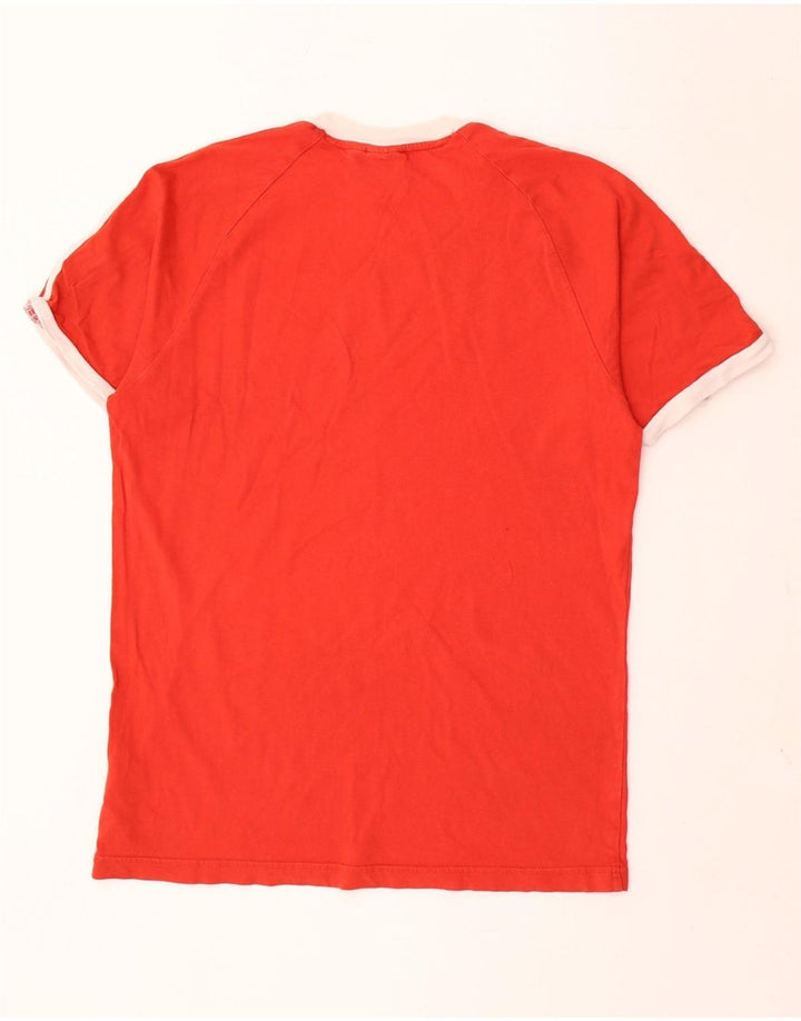Adidas - Camiseta para hombre, talla grande, color rojo, algodón