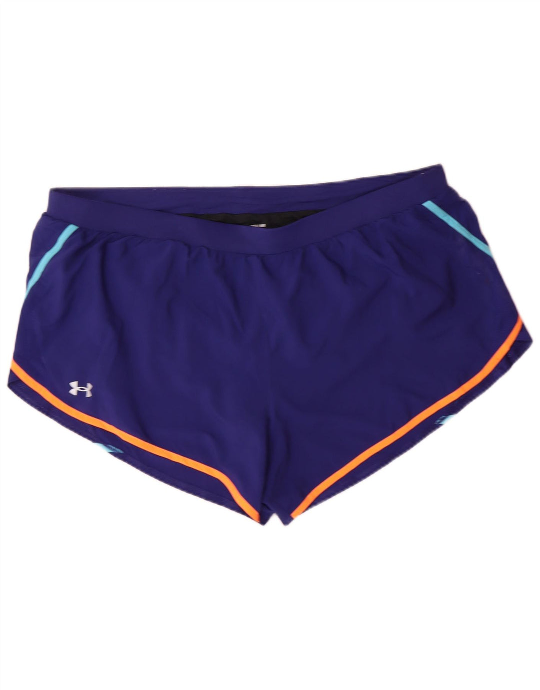 UNDER ARMOUR Pantalones cortos deportivos Heat Gear para mujer UK 22 3XL Azul marino Poliéster