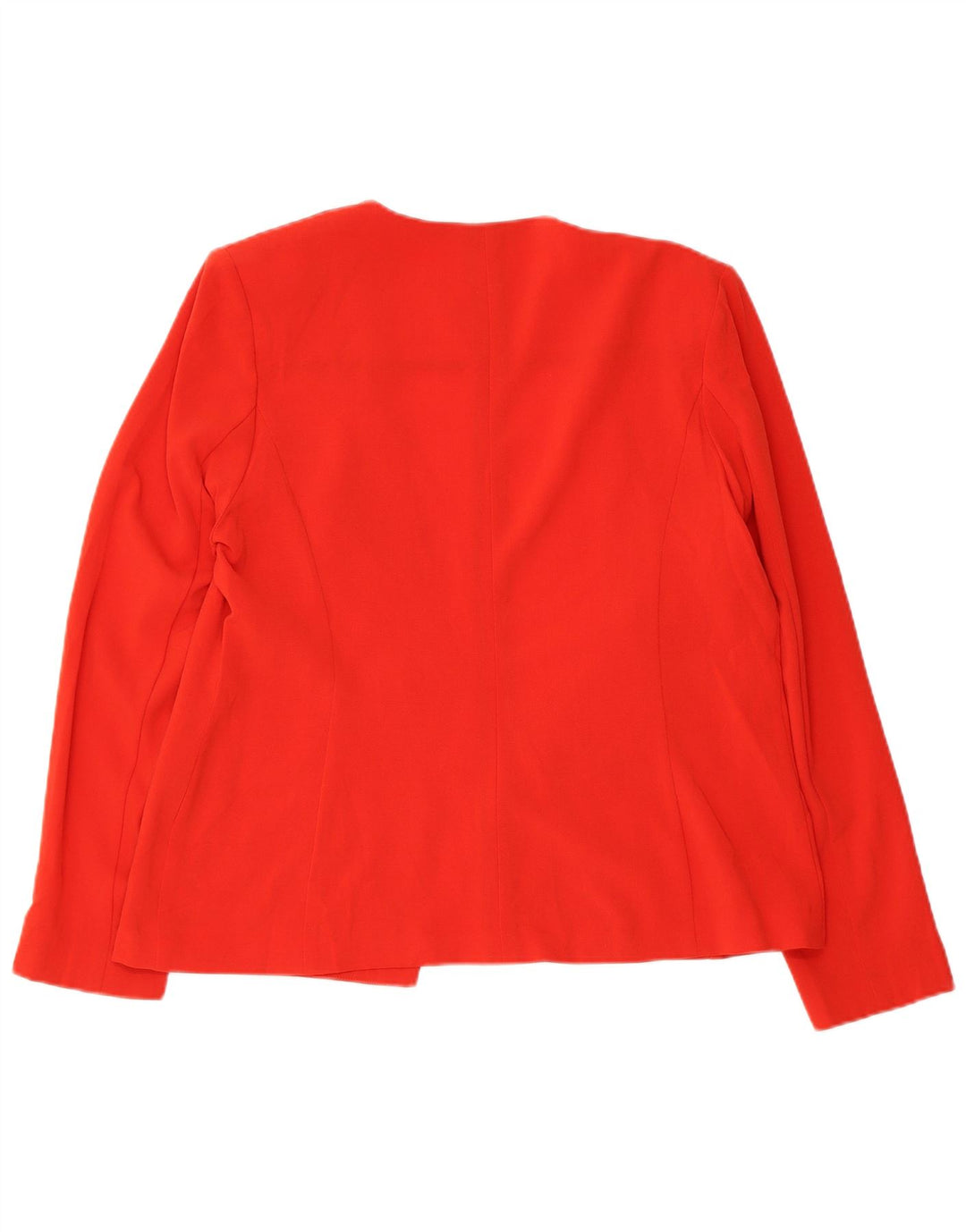 Marks & Spencer Chaqueta Blazer para Mujer UK 46 Grande Poliéster Rojo