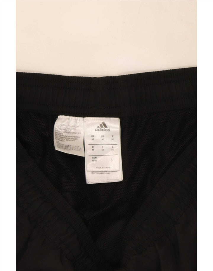 Adidas Hombre Pantalones De Chándal Joggers Medium Negro Colorblock Poliéster