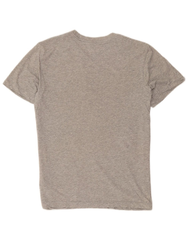Camiseta Nike Dri Fit Graphic para hombre de algodón moteado en gris medio