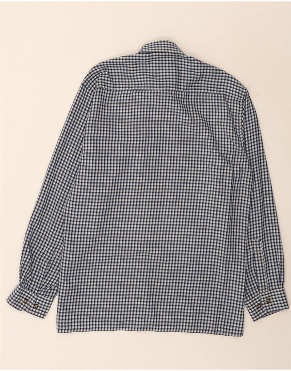 Camisa Dickies Hombre Poliéster Vichy Azul Medio