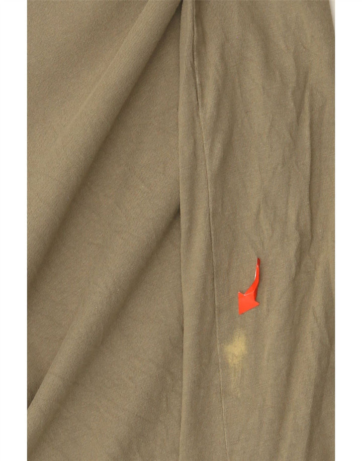 PUMA Camiseta gráfica para hombre, talla grande, color caqui