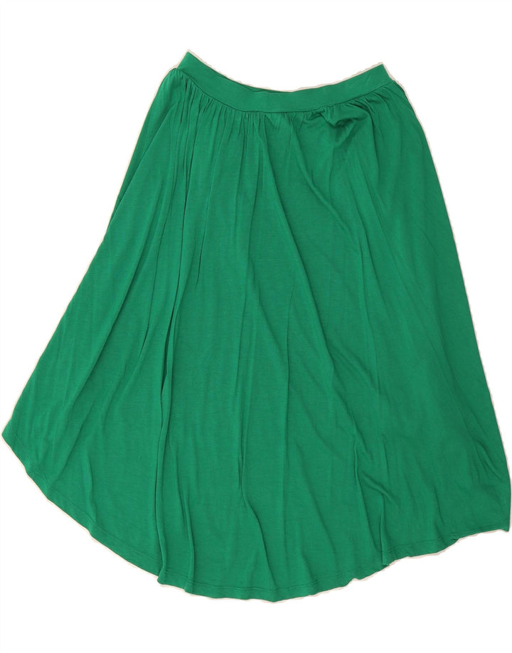 MOSSIMO Womens A-Line Skirt Small W27 Green Rayon Vintage Mossimo and Second-Hand Mossimo from Messina Hembry 