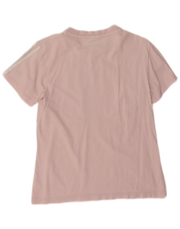 Adidas Camiseta gráfica para mujer Top UK 12 Medium Pink