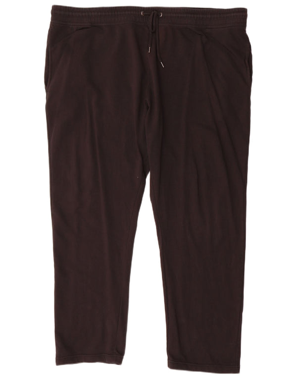 Marks & Spencer Pantalón de Chándal Regular para Hombre 3XL Algodón Negro