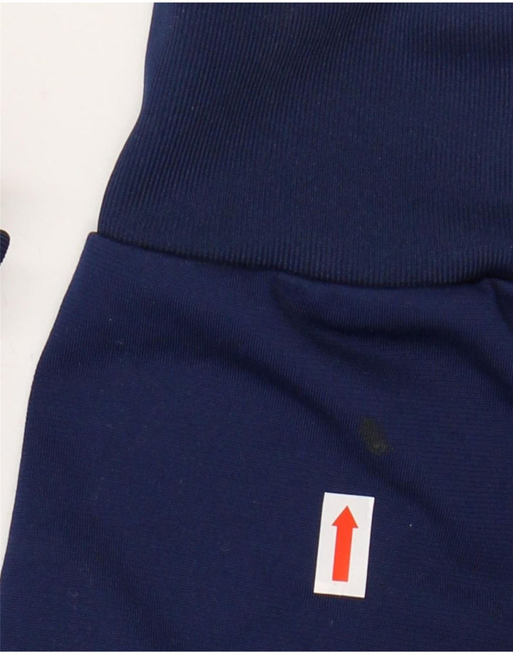 ADIDAS Chaqueta de chándal para hombre, talla grande, azul marino