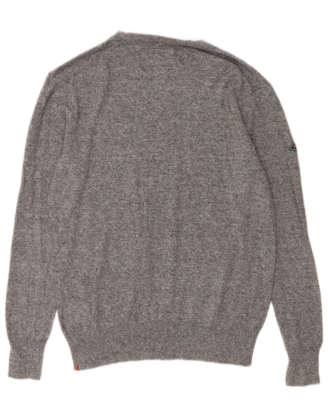 Superdry Jersey Con Cuello Barco Para Hombre De Algodón Gris Medio