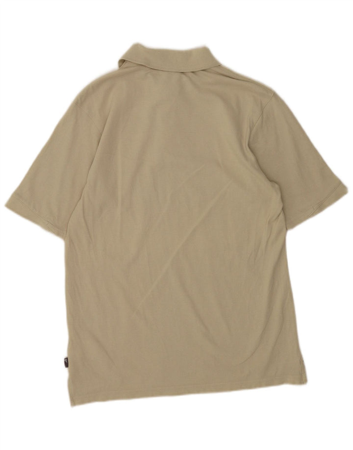 Polo Adidas Hombre Pequeño Algodón Beige