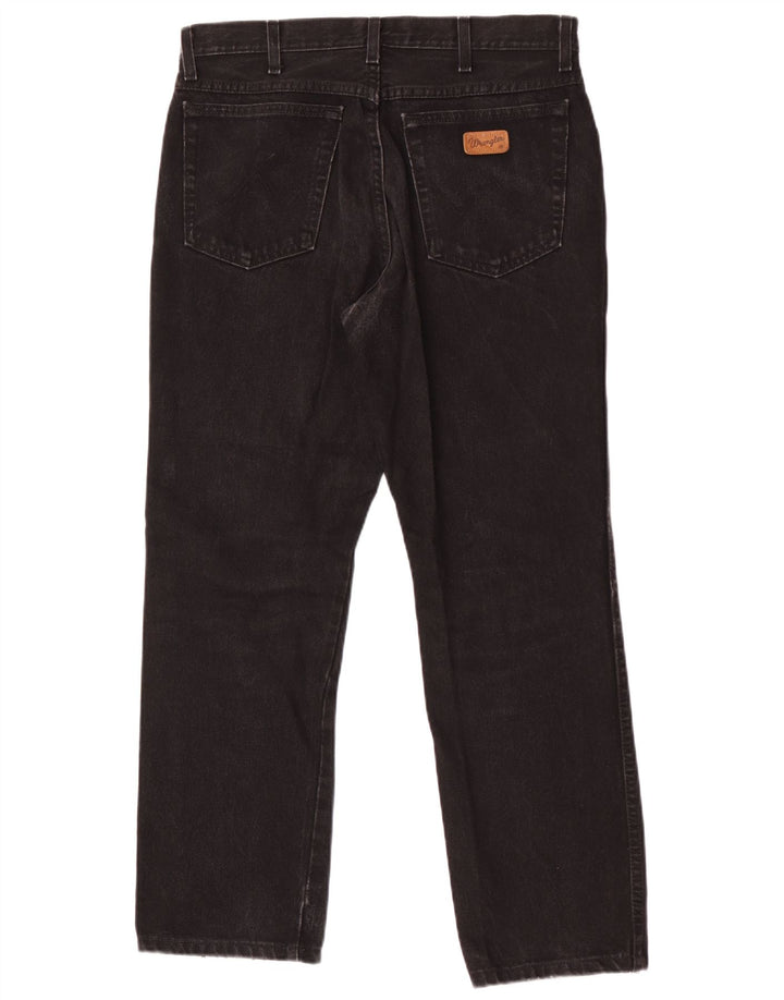 Wrangler Vaqueros rectos para hombre W32 L29 Black