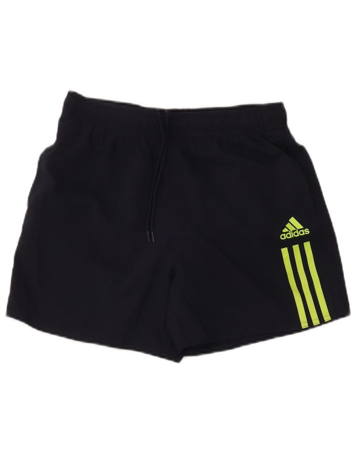 Adidas Pantalones cortos deportivos para hombre Small Azul marino Poliéster