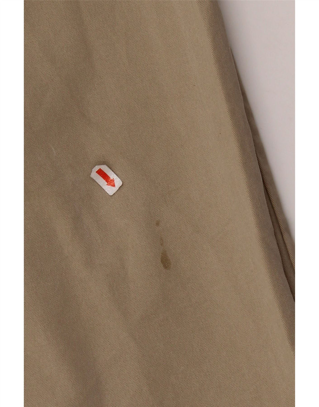 IZOD Pantalón chino recto para hombre W38 L30 Algodón beige