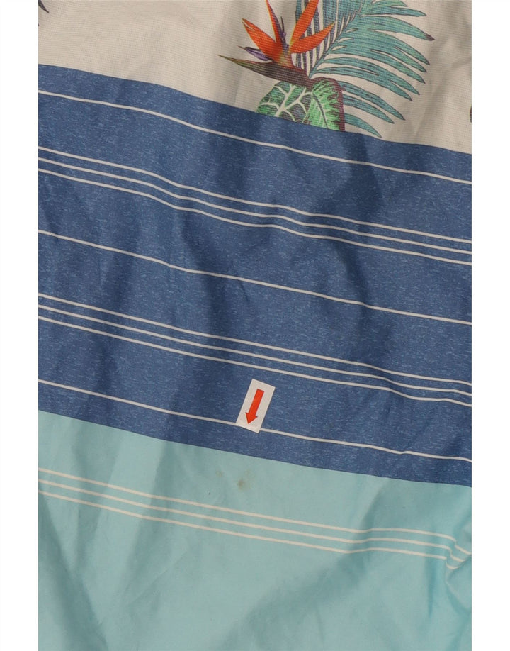 Rip Curl Bañador con gráfico para hombre, talla pequeña, a rayas multicolores