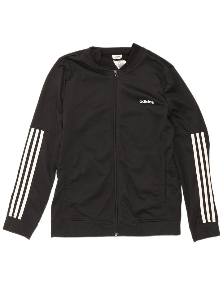 Adidas - Chaqueta de chándal para mujer, talla 48/18, talla grande, color negro, poliéster