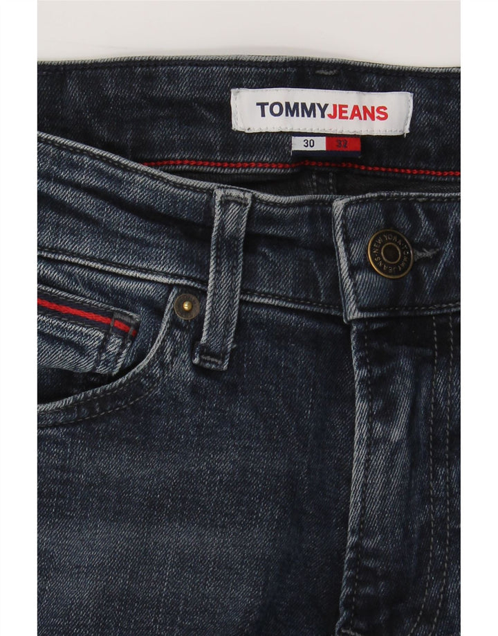 TOMMY HILFIGER Mens Slim Jeans W30 L32 Blue Cotton Vintage Tommy Hilfiger and Second-Hand Tommy Hilfiger from Messina Hembry 